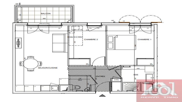 Ma-Cabane - Vente Appartement Plaisir, 55 m²