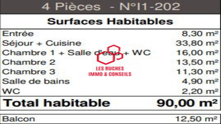 Ma-Cabane - Vente Appartement Plaisir, 90 m²