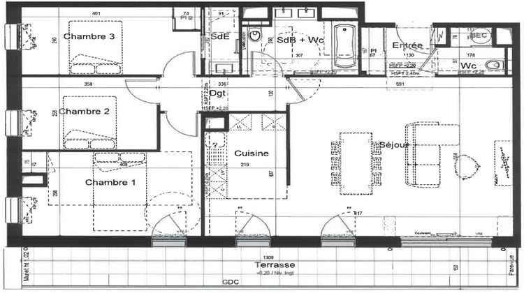 Ma-Cabane - Vente Appartement Pléneuf-Val-André, 97 m²