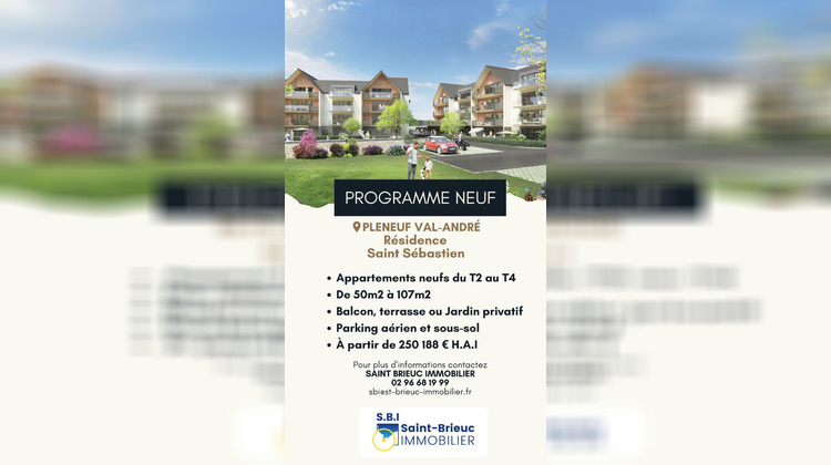 Ma-Cabane - Vente Appartement PLENEUF-VAL-ANDRE, 50 m²