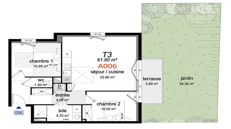 Ma-Cabane - Vente Appartement PLENEUF-VAL-ANDRE, 61 m²