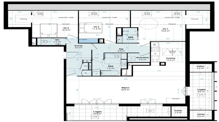 Ma-Cabane - Vente Appartement Plérin, 121 m²