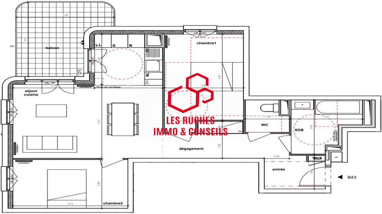 Ma-Cabane - Vente Appartement Poissy, 65 m²
