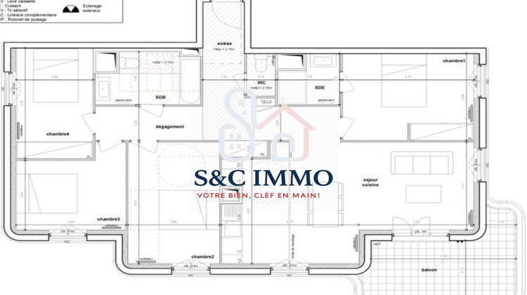 Ma-Cabane - Vente Appartement Poissy, 96 m²