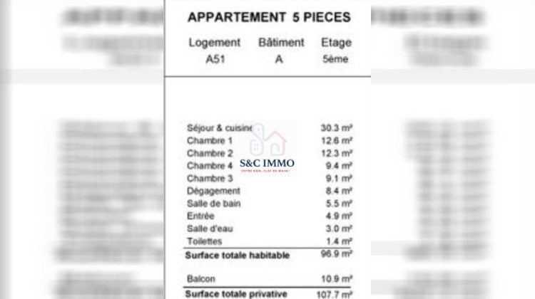Ma-Cabane - Vente Appartement Poissy, 96 m²