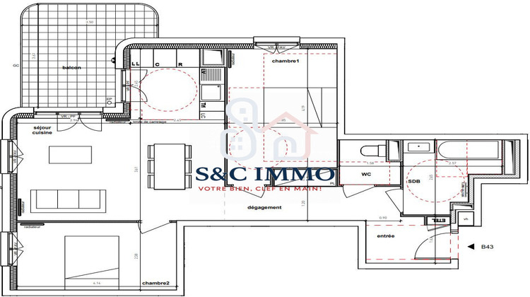 Ma-Cabane - Vente Appartement Poissy, 65 m²