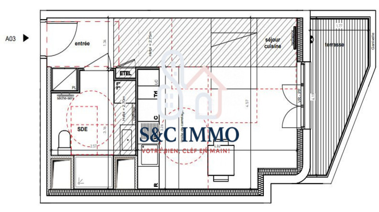 Ma-Cabane - Vente Appartement Poissy, 32 m²