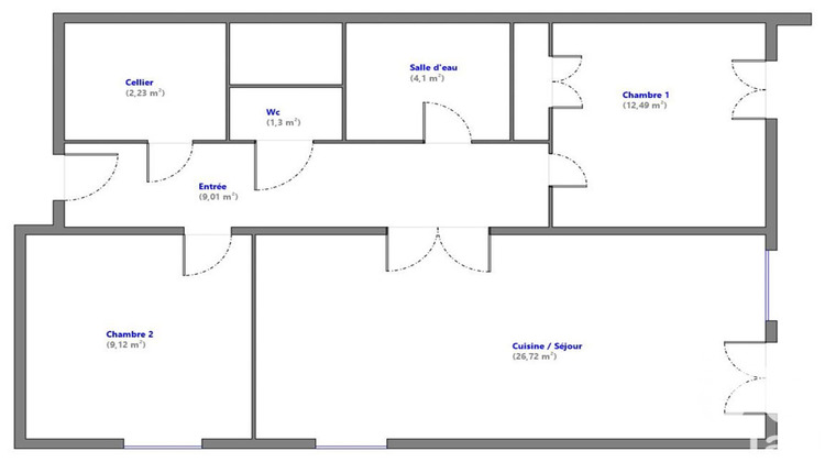 Ma-Cabane - Vente Appartement Poitiers, 65 m²