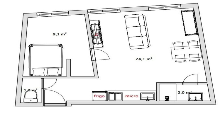 Ma-Cabane - Vente Appartement Poitiers, 37 m²