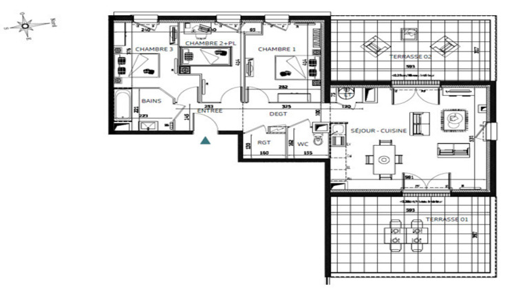 Ma-Cabane - Vente Appartement Poitiers, 43 m²