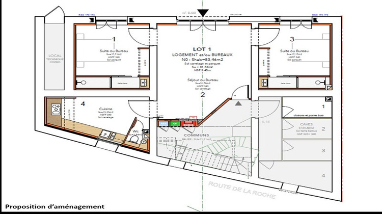 Ma-Cabane - Vente Appartement POLEYMIEUX AU MONT D OR, 83 m²