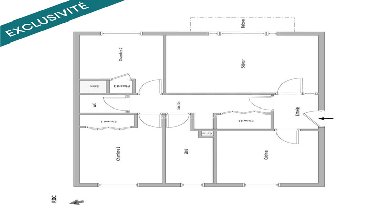 Ma-Cabane - Vente Appartement Poligny, 63 m²