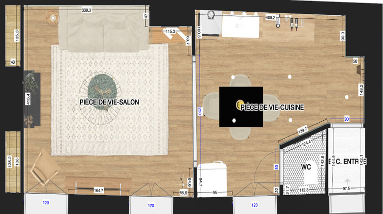 Ma-Cabane - Vente Appartement POLIGNY, 71 m²