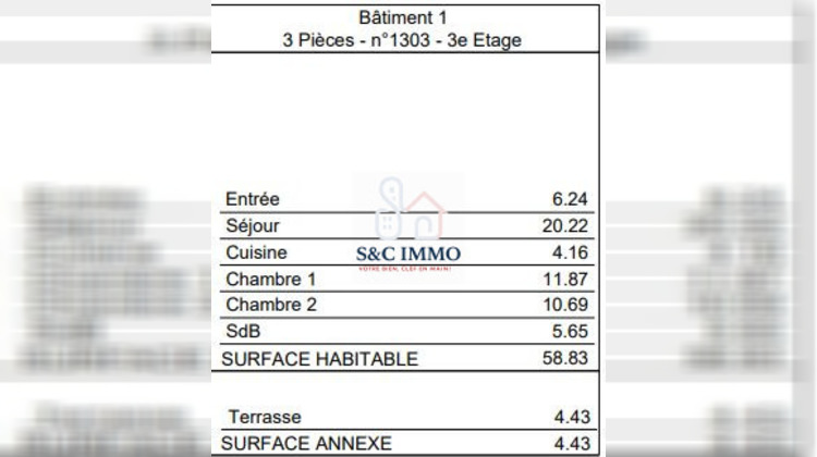 Ma-Cabane - Vente Appartement Pomponne, 58 m²