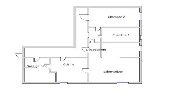 Ma-Cabane - Vente Appartement PONT-DE-VAUX, 61 m²