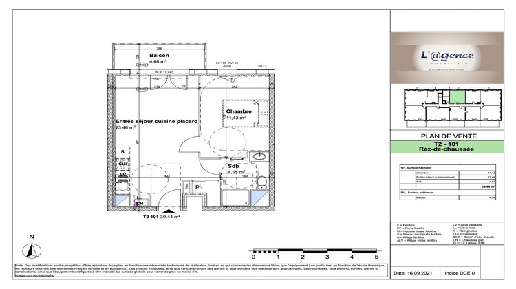 Ma-Cabane - Vente Appartement Pont-l'Évêque, 39 m²