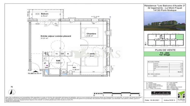 Ma-Cabane - Vente Appartement Pont-l'Évêque, 60 m²