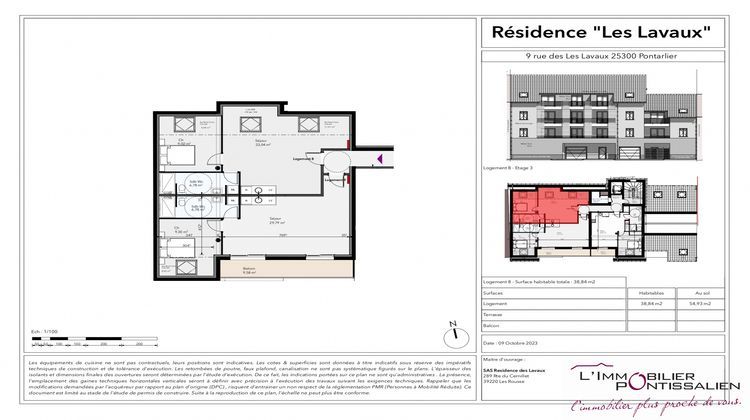 Ma-Cabane - Vente Appartement Pontarlier, 91 m²