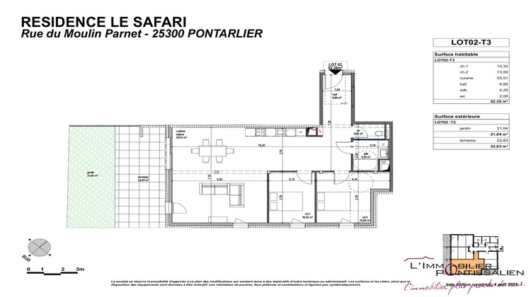 Ma-Cabane - Vente Appartement Pontarlier, 92 m²
