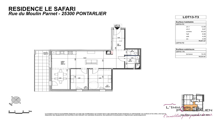 Ma-Cabane - Vente Appartement Pontarlier, 78 m²