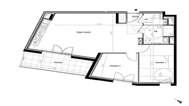 Ma-Cabane - Vente Appartement Pontchâteau, 64 m²