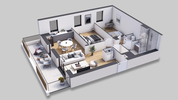 Ma-Cabane - Vente Appartement Pontchateau, 65 m²