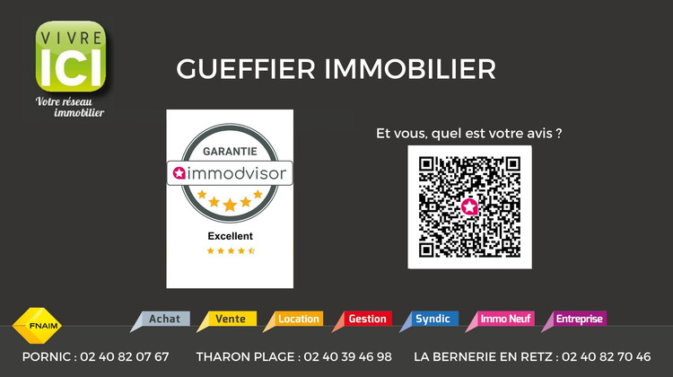 Ma-Cabane - Vente Appartement PORNIC, 27 m²