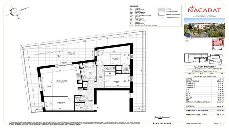 Ma-Cabane - Vente Appartement PORNICHET, 84 m²