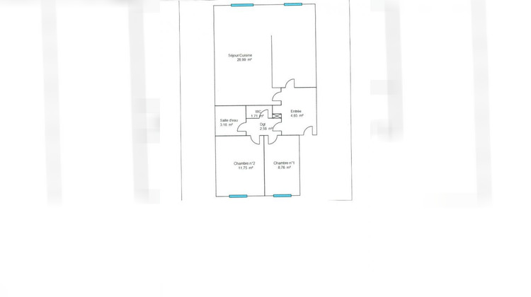 Ma-Cabane - Vente Appartement PORNICHET, 61 m²