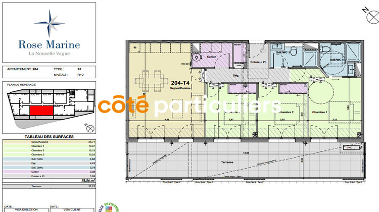 Ma-Cabane - Vente Appartement PORT-LA-NOUVELLE, 58 m²