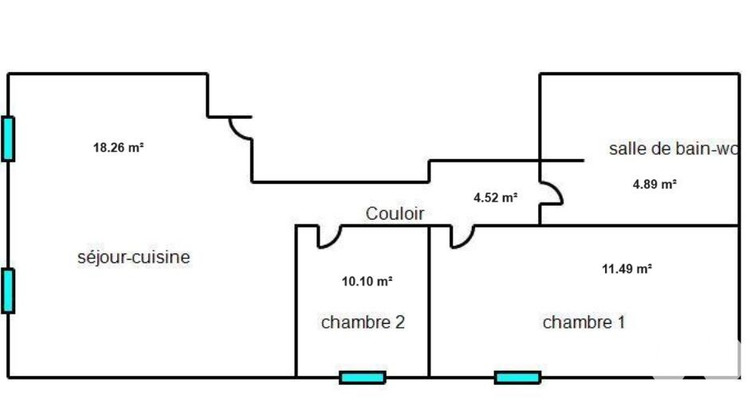 Ma-Cabane - Vente Appartement Port-la-Nouvelle, 49 m²