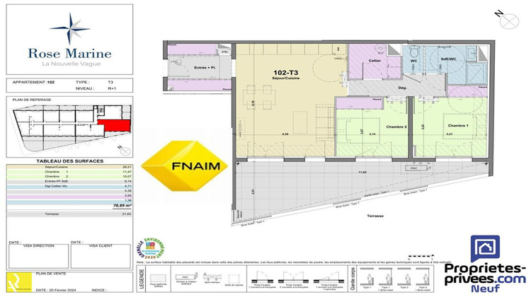 Ma-Cabane - Vente Appartement PORT LA NOUVELLE, 71 m²