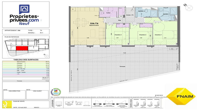 Ma-Cabane - Vente Appartement PORT LA NOUVELLE, 78 m²