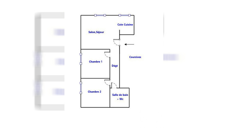 Ma-Cabane - Vente Appartement Port-la-Nouvelle, 47 m²