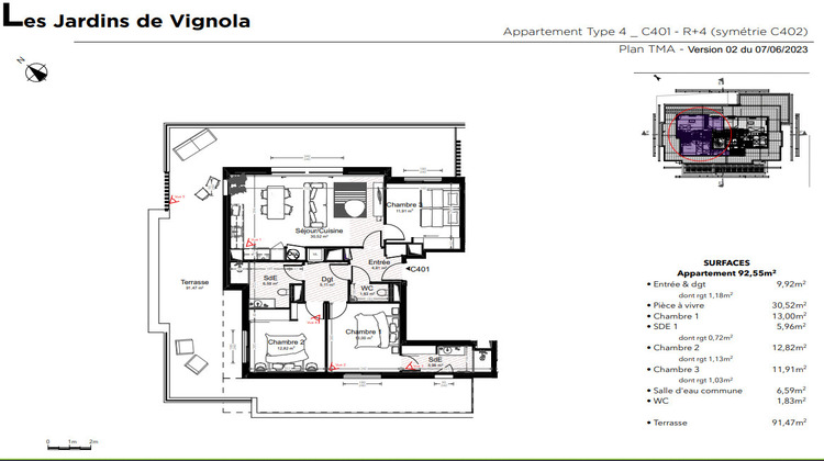 Ma-Cabane - Vente Appartement PORTO-VECCHIO, 92 m²