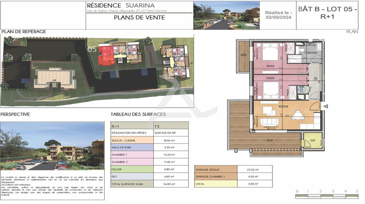 Ma-Cabane - Vente Appartement Porto-Vecchio, 54 m²