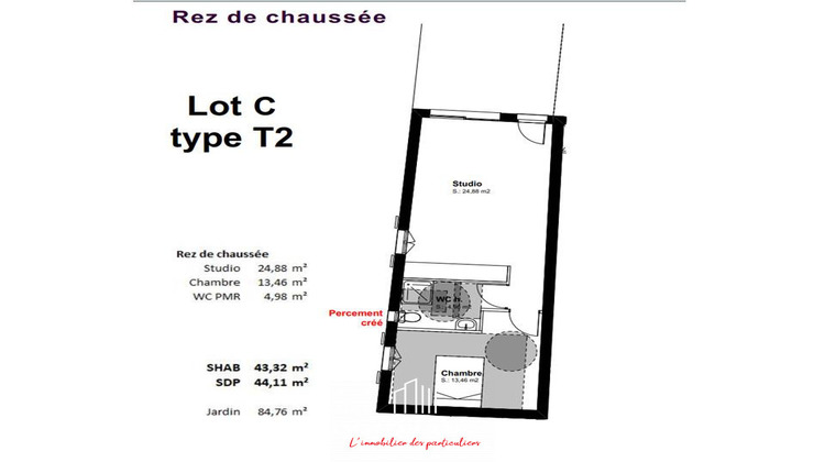 Ma-Cabane - Vente Appartement Prades-le-Lez, 43 m²