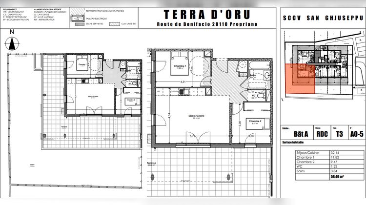 Ma-Cabane - Vente Appartement Propriano, 58 m²