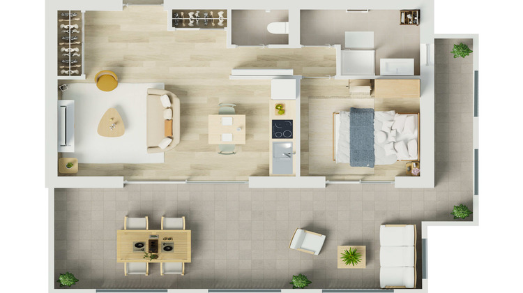 Ma-Cabane - Vente Appartement Propriano, 44 m²