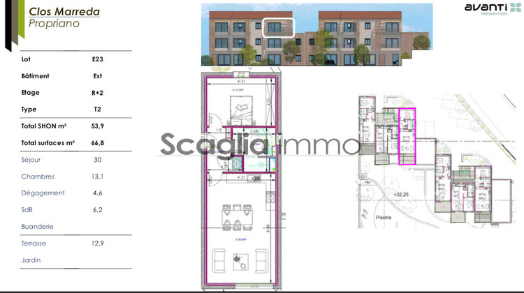 Ma-Cabane - Vente Appartement Propriano, 53 m²