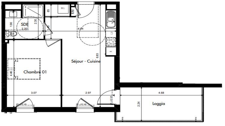 Ma-Cabane - Vente Appartement PROVINS, 40 m²