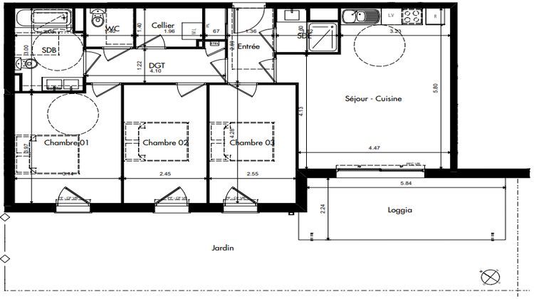 Ma-Cabane - Vente Appartement PROVINS, 80 m²