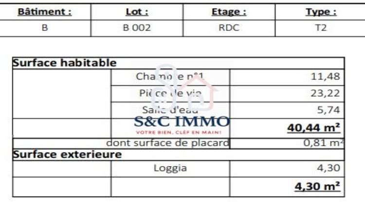 Ma-Cabane - Vente Appartement Provins, 41 m²