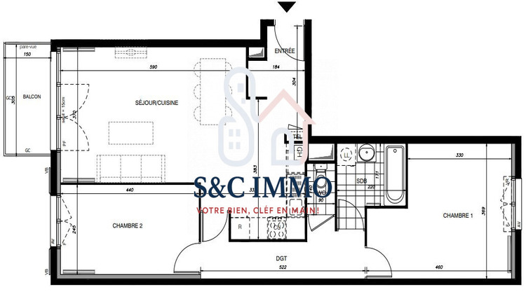 Ma-Cabane - Vente Appartement Provins, 71 m²