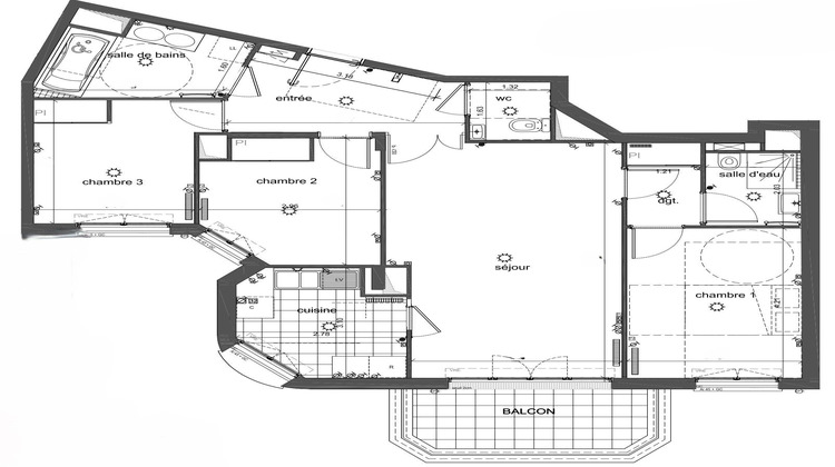 Ma-Cabane - Vente Appartement Puteaux, 85 m²