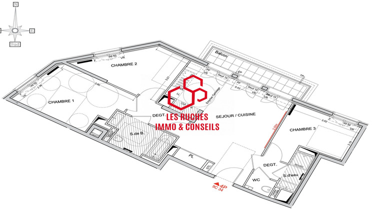 Ma-Cabane - Vente Appartement Puteaux, 72 m²