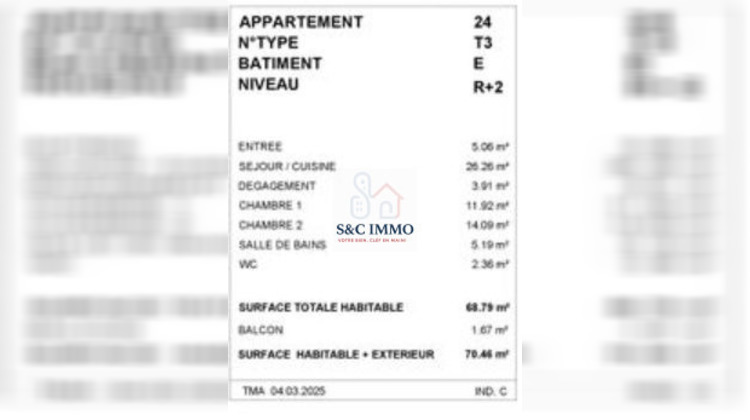 Ma-Cabane - Vente Appartement Puteaux, 68 m²