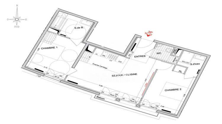Ma-Cabane - Vente Appartement Puteaux, 62 m²