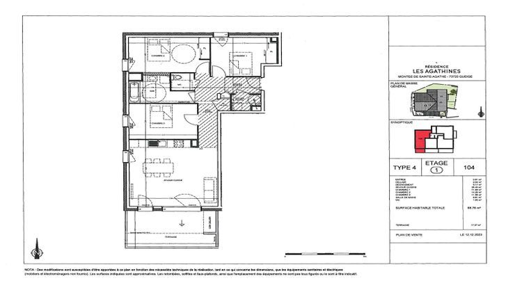 Ma-Cabane - Vente Appartement QUEIGE, 88 m²