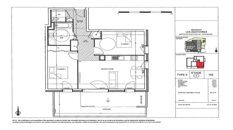 Ma-Cabane - Vente Appartement QUEIGE, 68 m²